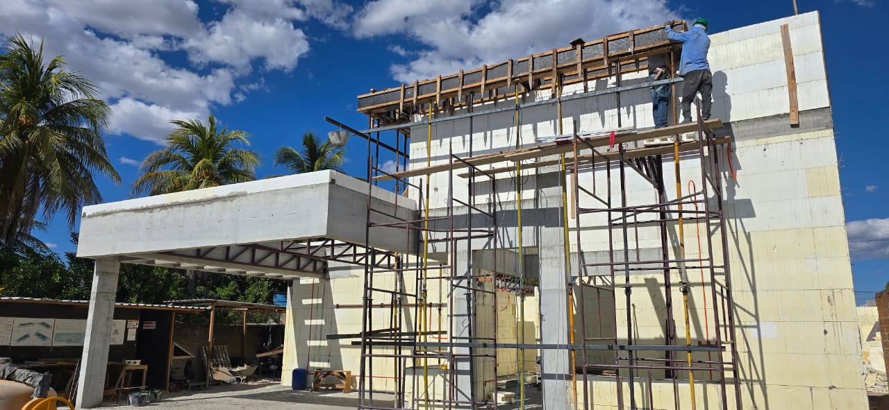 Flour House — obra em ICF pela Barros Engenharia em Irecê