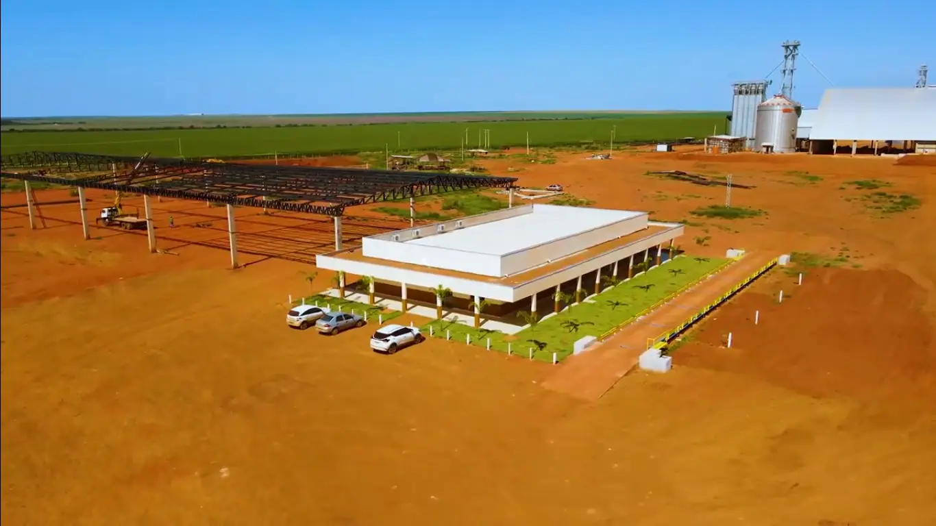 Plantação e Silos